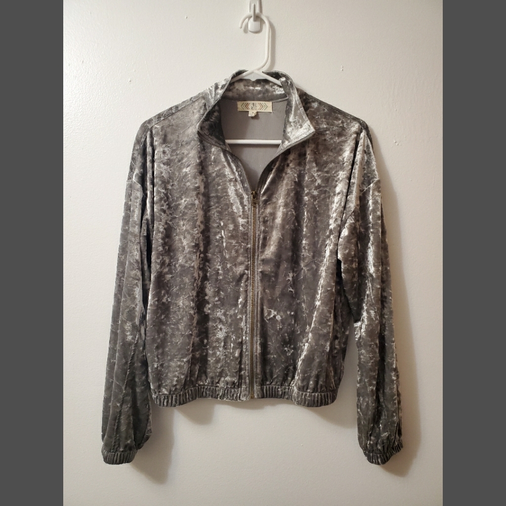 Crushed Velvet Jacket